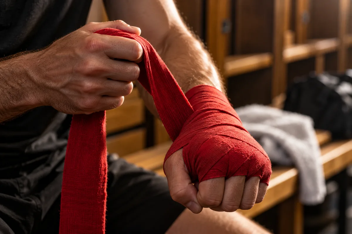 Bandes de boxe : choisir et bander ses mains