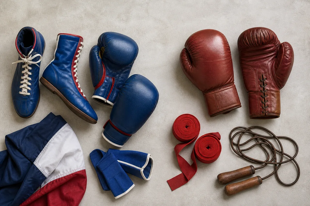 Boxe francaise et boxe anglaise : deux sports, deux grammaires